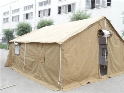 Carpa d'emergència en lona impermeable